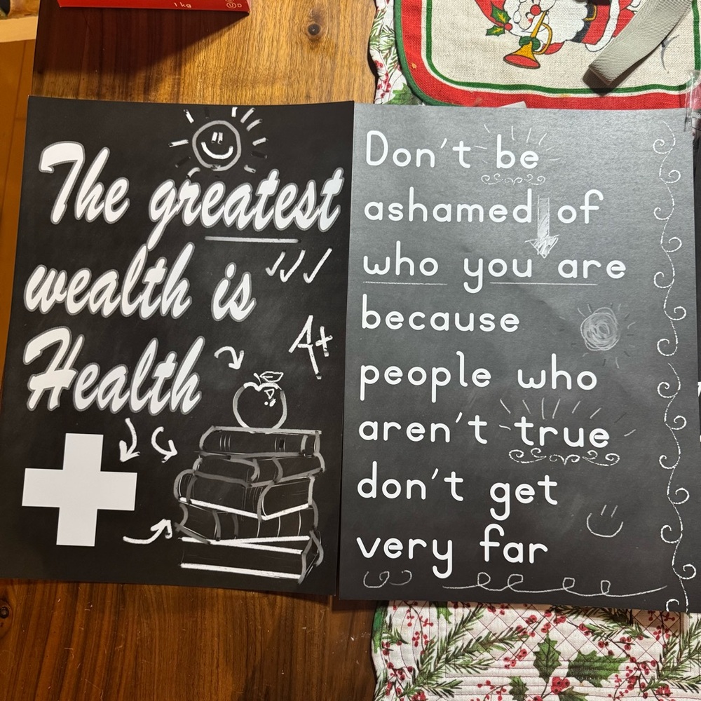 13 motivational posters, 12*17inch size